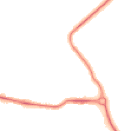 Night-time road noise heatmap for BH10 7HY