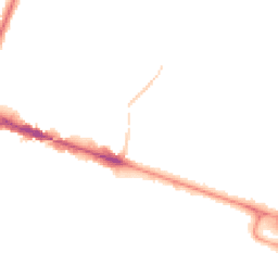 Night-time road noise heatmap for BH12 1BE
