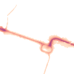 Night-time road noise heatmap for BH12 1BN