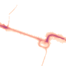 Night-time road noise heatmap for BH12 1BS