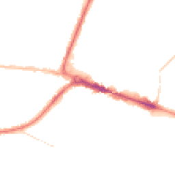 Night-time road noise heatmap for BH12 1DH