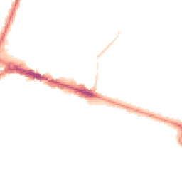 Night-time road noise heatmap for BH12 1DT