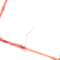 Night-time road noise heatmap for BH12 1DU
