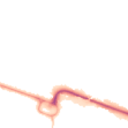 Night-time road noise heatmap for BH12 1EW