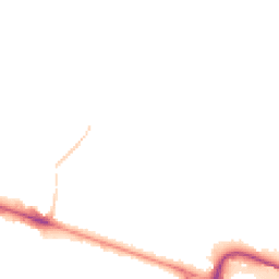 Night-time road noise heatmap for BH12 1HJ