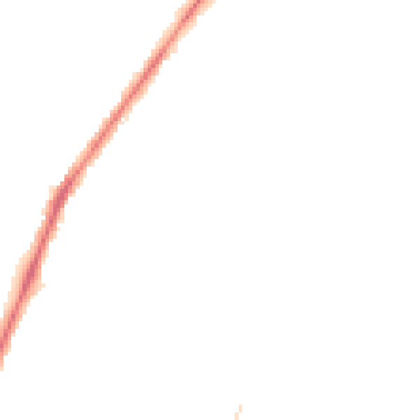 Night-time road noise heatmap for BH12 1JA