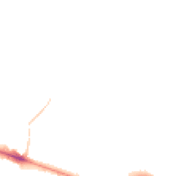 Night-time road noise heatmap for BH12 1LA