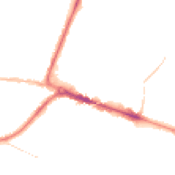 Night-time road noise heatmap for BH12 1NA