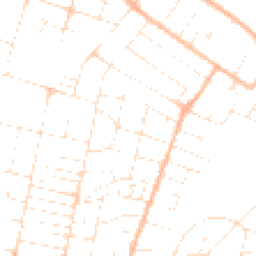 Daytime road noise heatmap for BH12 2JN