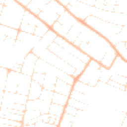 Daytime road noise heatmap for BH12 2LH