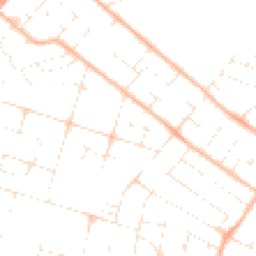 Daytime road noise heatmap for BH12 3GE