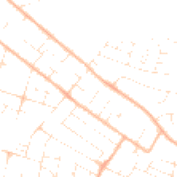 Daytime road noise heatmap for BH12 3HS