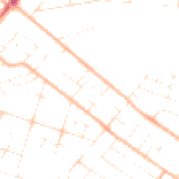 Daytime road noise heatmap for BH12 3PJ