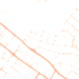 Daytime road noise heatmap for BH12 4EJ