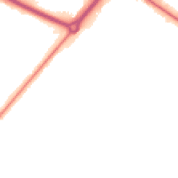 Night-time road noise heatmap for BH12 4LF