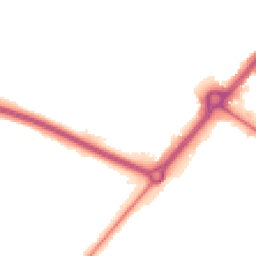 Night-time road noise heatmap for BH12 4PP