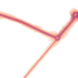 Night-time road noise heatmap for BH12 4PR