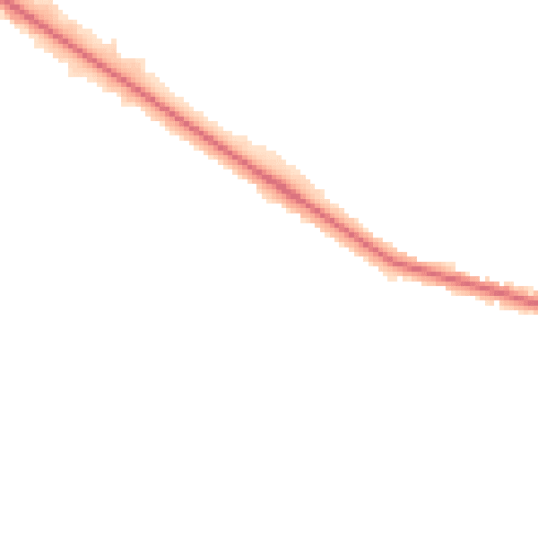 Night-time road noise heatmap for BH12 5AP