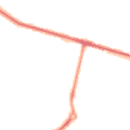 Night-time road noise heatmap for BH12 5DW