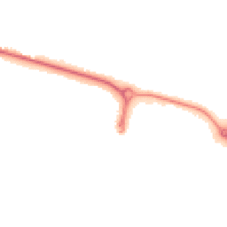 Night-time road noise heatmap for BH12 5EG