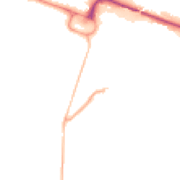 Night-time road noise heatmap for BH13 6AB