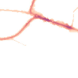 Night-time road noise heatmap for BH13 6AN