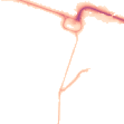 Night-time road noise heatmap for BH13 6AQ