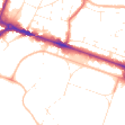 Daytime road noise heatmap for BH13 6AT