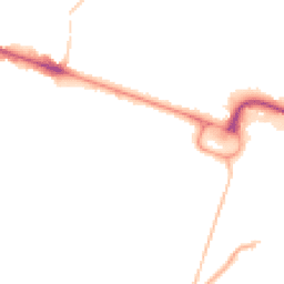 Night-time road noise heatmap for BH13 6AX