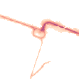 Night-time road noise heatmap for BH13 6AZ