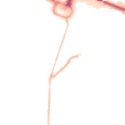 Night-time road noise heatmap for BH13 6BB