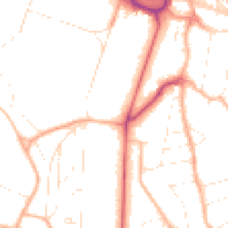 Daytime road noise heatmap for BH13 6BF