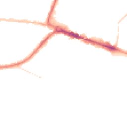 Night-time road noise heatmap for BH13 6BJ
