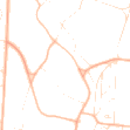 Daytime road noise heatmap for BH13 6DA