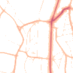 Daytime road noise heatmap for BH13 6DH