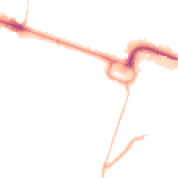 Night-time road noise heatmap for BH13 6DN