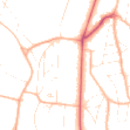 Daytime road noise heatmap for BH13 6DQ