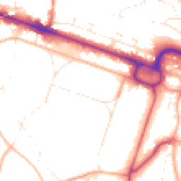 Daytime road noise heatmap for BH13 6DX