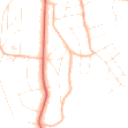 Daytime road noise heatmap for BH13 6JF