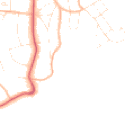 Daytime road noise heatmap for BH13 6JT