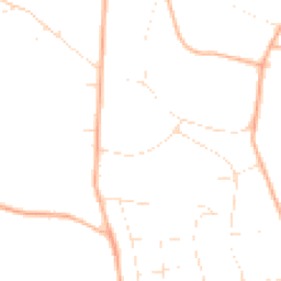 Daytime road noise heatmap for BH13 7DQ