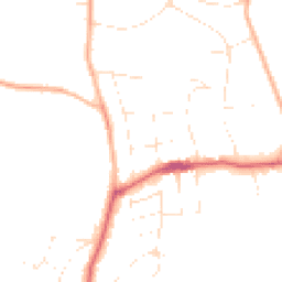 Daytime road noise heatmap for BH13 7HB