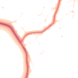 Daytime road noise heatmap for BH13 7PA