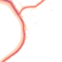 Daytime road noise heatmap for BH13 7PN