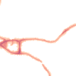 Night-time road noise heatmap for BH14 0AF
