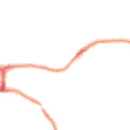 Night-time road noise heatmap for BH14 0JD