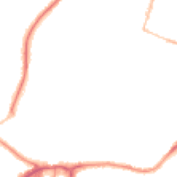 Night-time road noise heatmap for BH14 0PD