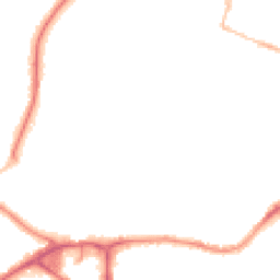 Night-time road noise heatmap for BH14 0PL