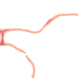 Night-time road noise heatmap for BH14 8BE