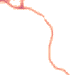 Night-time road noise heatmap for BH14 8DW